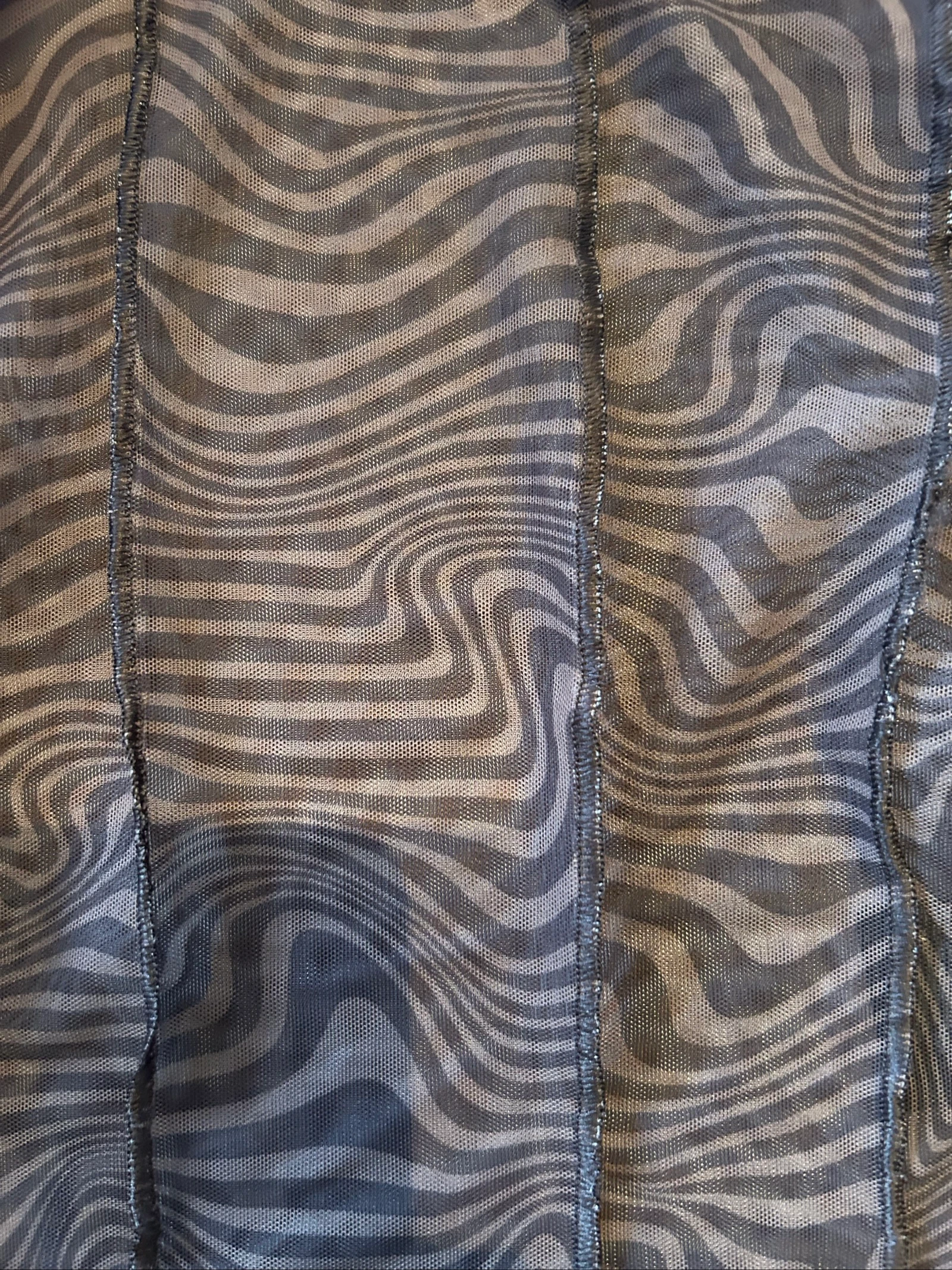 Sheer zebra print sweater – photo 3